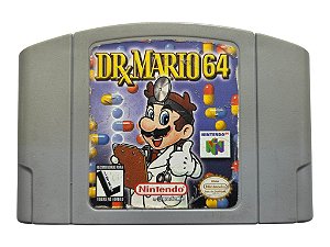 Jogo DR. Mario 64 Original - N64