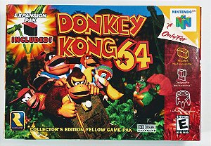 Jogo Donkey Kong 64 - N64