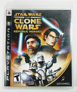 Jogo Stars Wars the Clone Wars Republic Heroes - PS3