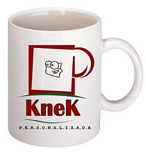 Clássica 325ml - Caneca de porcelana personalizada