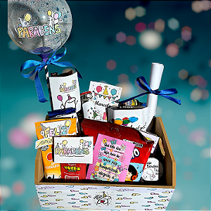 Cesta kit aniversario Personalizado