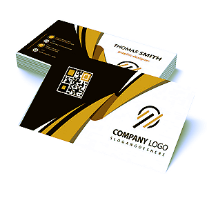 Cartão de visita 8,8x4,8cm Supremo 300Gr