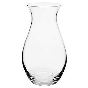 Vaso 25CM de Vidro Transparente - Rona Inspiration