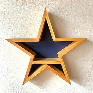 Nicho Estrela com fundo Azul Marinho