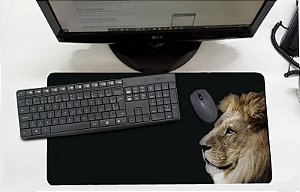 Mouse Pad / Desk Pad Grande 30x70 Linha Pets - Leão Colorido - Atelier  Valverde - quadros e almofadas