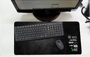 Mouse Pad / Desk Pad Grande 30x70 Paisagem - Não importa