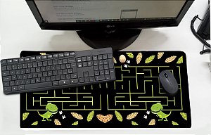 Mouse Pad / Desk Pad Grande 30x70 Infantil - Labirinto Dino MPG105
