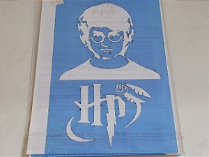 STENCIL VAN BORA 28X19 HARRY POTTER 01