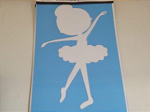 STENCIL VAN BORA 28X19 BAILARINA 01