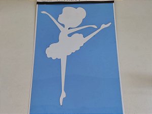 STENCIL VAN BORA 28X19 BAILARINA 02