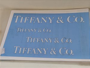 STENCIL VAN BORA 28X19 TIFFANY & CO