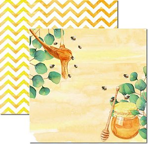 SCRAPBOOK ARTE FACIL 30,5X30,5 HONEY BEE 4