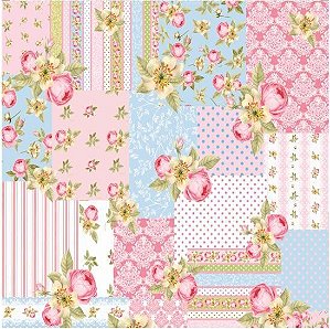 SCRAPBOOK ARTE FACIL 30,5X30,5 PATCHWORK 3