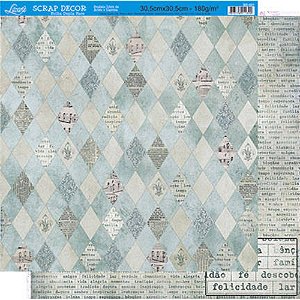 SCRAPBOOK LITOARTE DUPLA FACE 30,5X30,5 SD 501