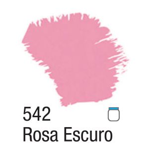 TINTA ACRÍLICA FOSCA 60ML 542 ROSA ESCURO ACRILEX