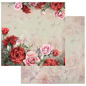 OPADECOR 30,5X30,5 - FLOR ROSAS 1