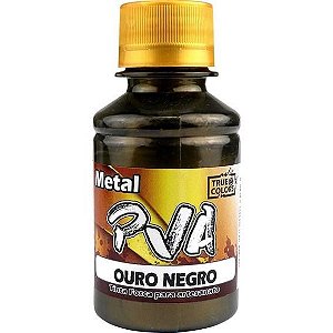 TRUE COLORS - METAL PVA 100ML OURO NEGRO