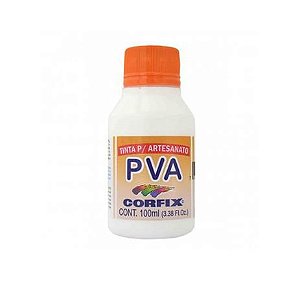 TINTA PVA FOSCA 100ML 301 BRANCO CORFIX