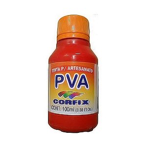 TINTA PVA FOSCA 100ML 437 VERMELHO ESCARLATE CORFIX