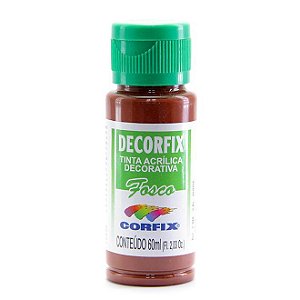 TINTA ACRÍLICA DECORATIVA 60ML 470 TELHA CORFIX