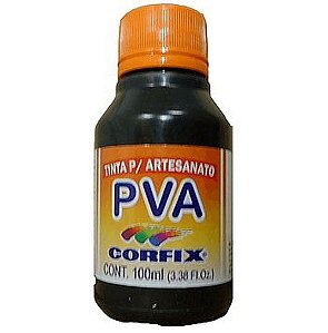 TINTA PVA FOSCA 100ML 321 PRETO CORFIX