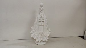 NOSSA SENHORA APARECIDA COM FLORES 22X12