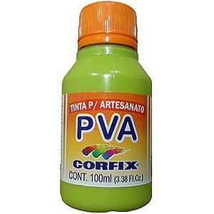 TINTA PVA FOSCA 100ML 377 VERDE PISTACHE CORFIX