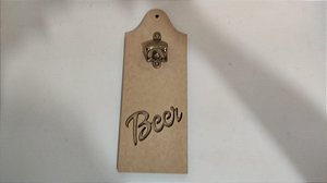 QUADRO PORTA ABRIDOR BEER 29X11