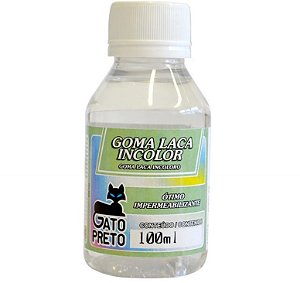 GOMA LACA INCOLOR 100ML GATO PRETO