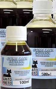 GOMA LACA INDIANA GATO PRETO 500ML