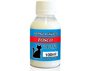 VERNIZ ACRILICO FOSCO MEGA 100ML GATO PRETO