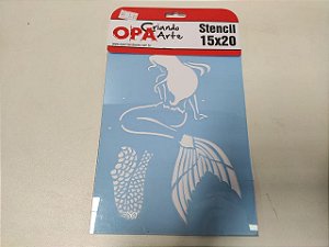 STENCIL 15X20 - MAR - SEREIA