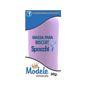 MASSA PARA BISCUIT VIOLETA PEROLADO 90G