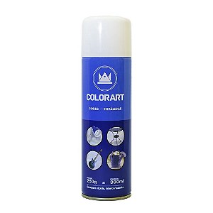 TINTA SPRAY BRANCO PEROLADO COLORART 300ML/250G