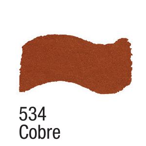 TINTA METAL COLORS 60ML ACRILEX COBRE