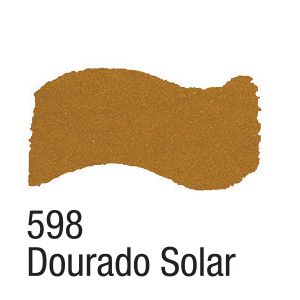 TINTA METAL COLORS 60ML ACRILEX DOURADO SOLAR