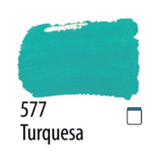 TINTA PVA FOSCA 100ML 577 TURQUESA ACRILEX