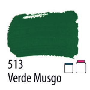 TINTA PVA FOSCA 100ML 513 VERDE MUSGO ACRILEX