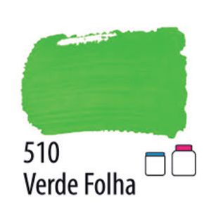 TINTA PVA FOSCA 100ML 510 VERDE FOLHA ACRILEX