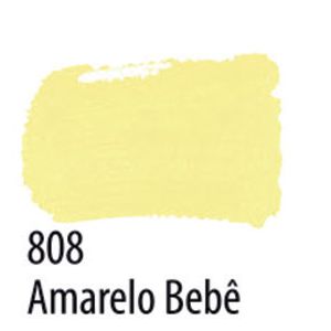 TINTA PVA FOSCA 100ML 808 AMARELO BEBE ACRILEX