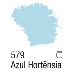 TINTA ACRÍLICA FOSCA 60ML 579 AZUL HORTENSIA ACRILEX