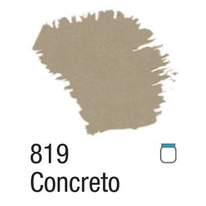 TINTA ACRÍLICA FOSCA 60ML 819 CONCRETO ACRILEX