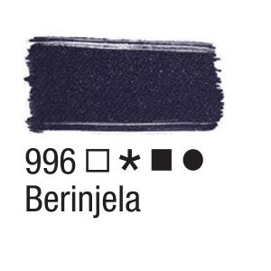 TINTA PARA TECIDO 37ML 996 BERINJELA ACRILEX