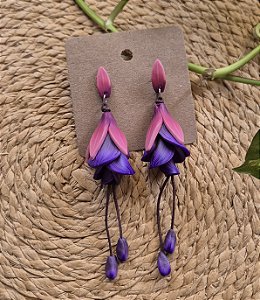 Brinco Flor Brinco de princesa 👑