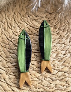 Brinco Peixe verde