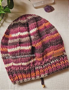 Gorro Rasta Flor de Urucum 🌸