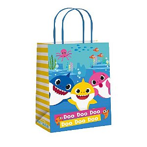 Sacola de Papel Baby Shark - Embalagens para Aniversário - Sacolas e Arte  Embalagens - as melhores sacolas, caixas e embalagens