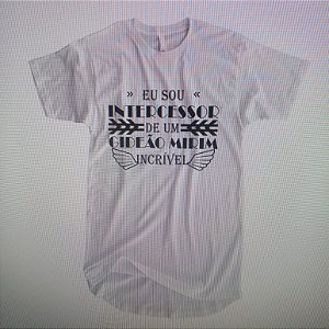 Camisa Malha Algodão Intercessor Gideões Mirins  (Prazo 20 dias úteis para fabricação)