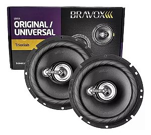 Alto Falante TR6 U Triaxial Bravox - 6 Polegadas.