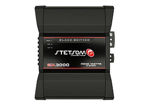 Módulo Amplificador Stetsom EX3000 - 2 Ohms - Black Edition.